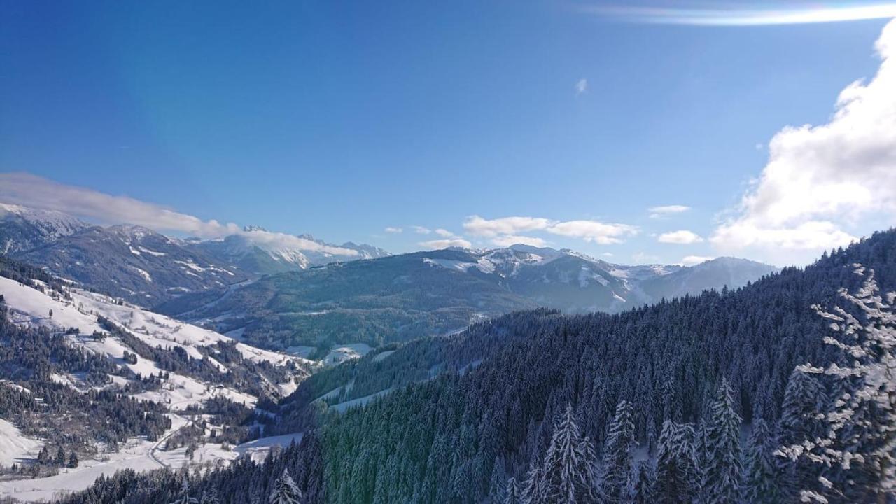 شقة Lindbichlhof Urlaub Am Bio Bauernhof سانكت يوهان ايم بونغ المظهر الخارجي الصورة