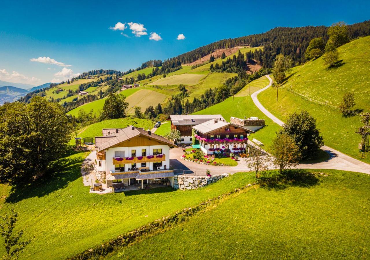 شقة Lindbichlhof Urlaub Am Bio Bauernhof سانكت يوهان ايم بونغ المظهر الخارجي الصورة