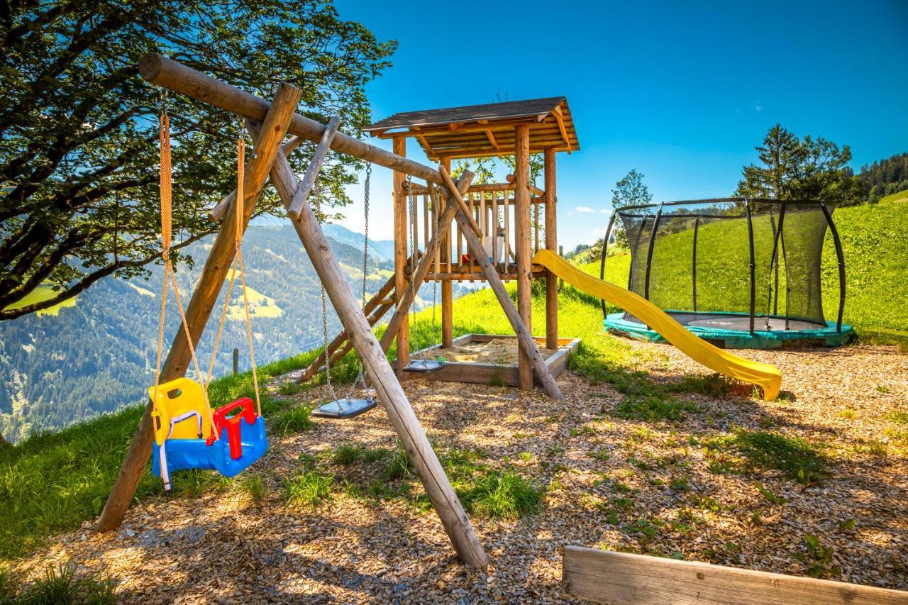 شقة Lindbichlhof Urlaub Am Bio Bauernhof سانكت يوهان ايم بونغ المظهر الخارجي الصورة